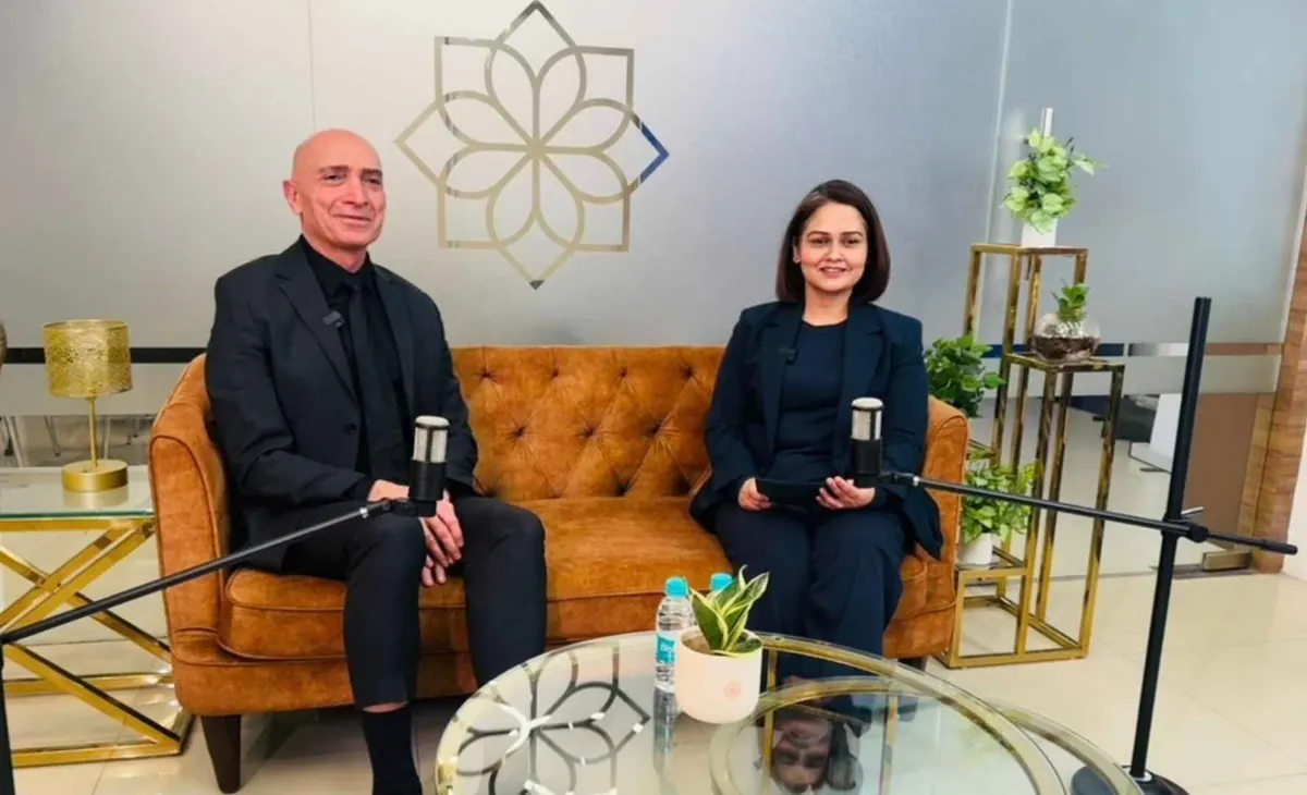 Dr. Pragati Shubha in a podcast conversation with Dr. Nuri Çelik in the RIAMS studio